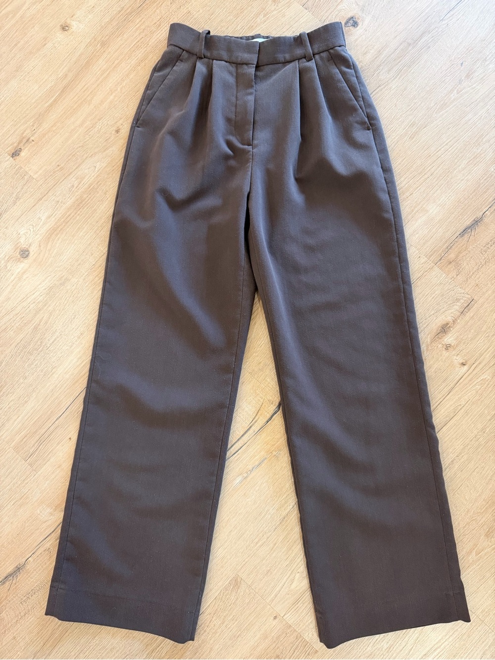 Abercrombie & Fitch Sloane Tailored Pant Chocolate Brown Size 25.